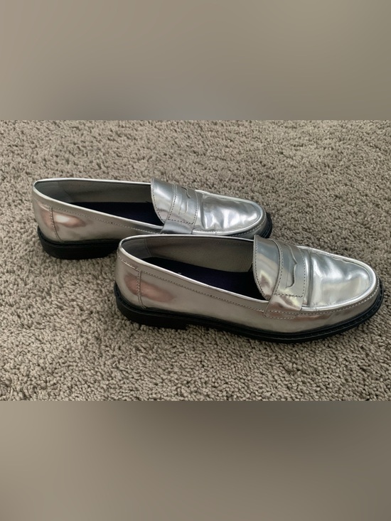 Cole Haan Shoes - Classic Silver Penny Loafers
